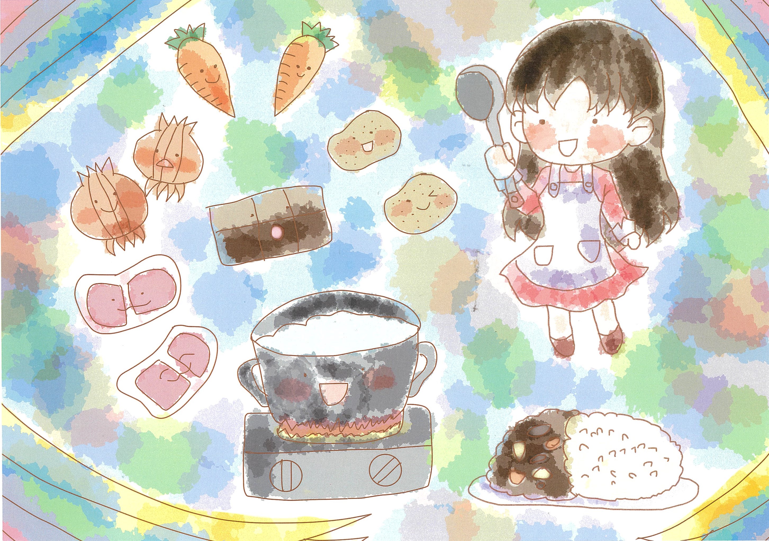 カレーライスを作る魔法