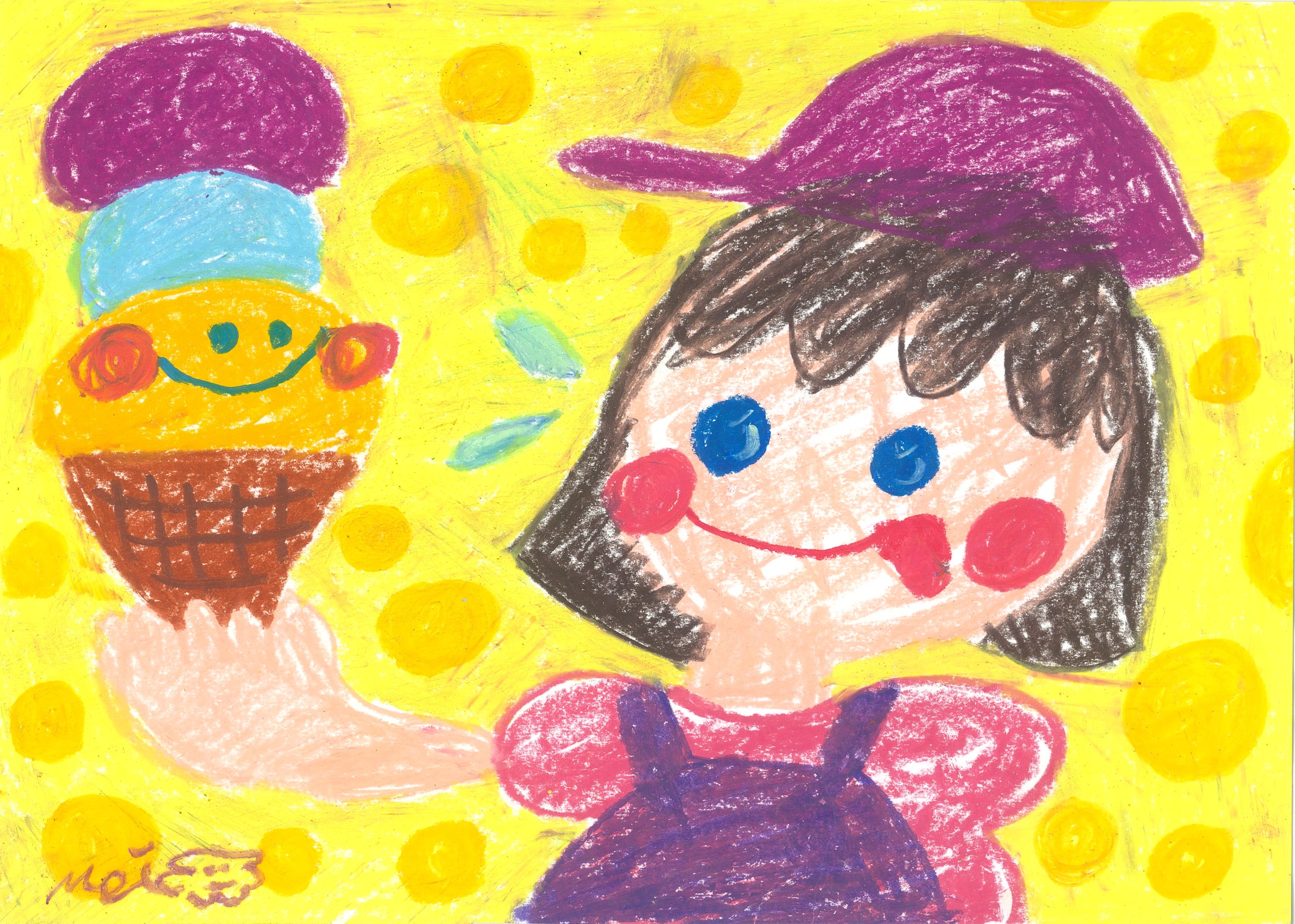 私は一流のアイスクリームやさん!! 作品画像