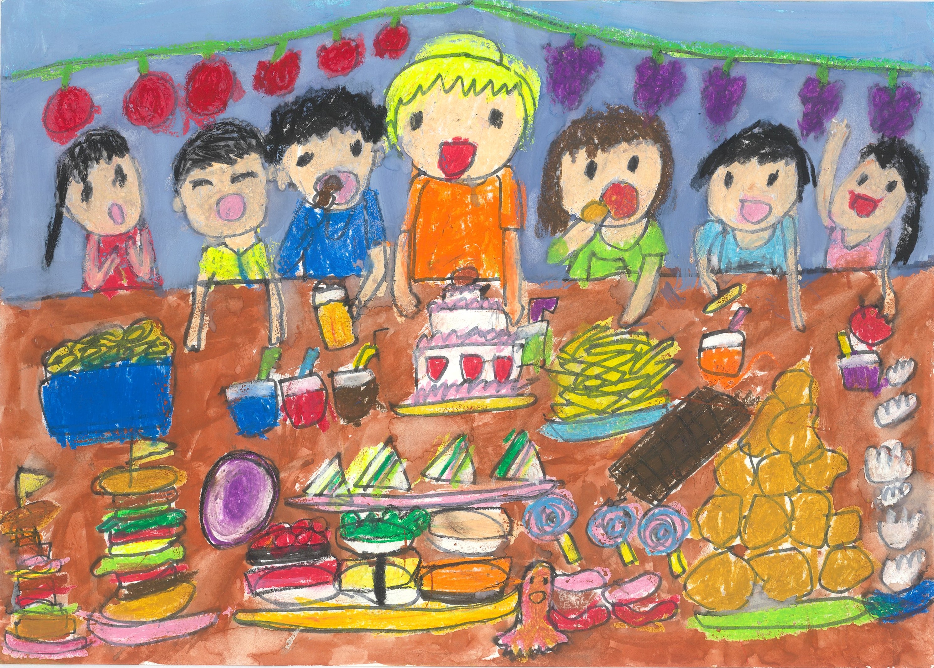 家族がふえるよ♡おめでとうパーティー 作品画像